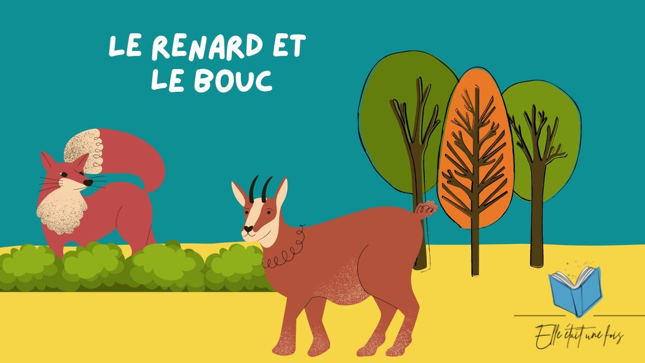 Fable de La Fontaine - Le renard et le bouc - YouTube