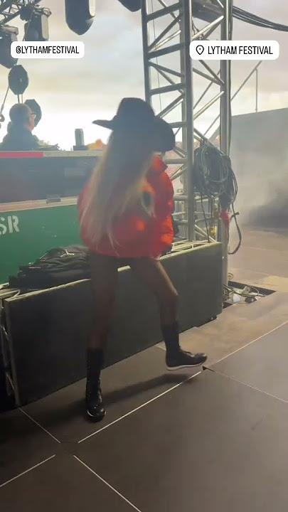 Shania Twain performing at 2024 Lytham Festival - Entrance
