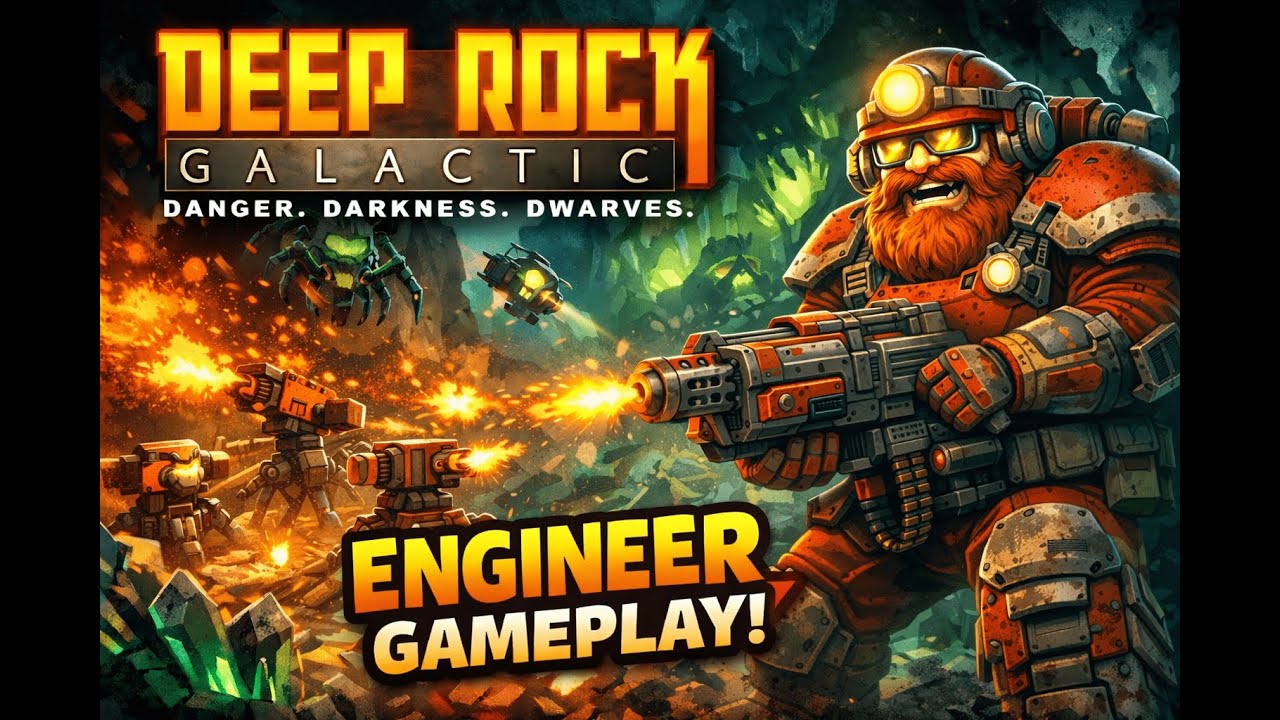 Deep Rock Galactic – Engineer | I Let the Gun Aim, Then I Explode Things