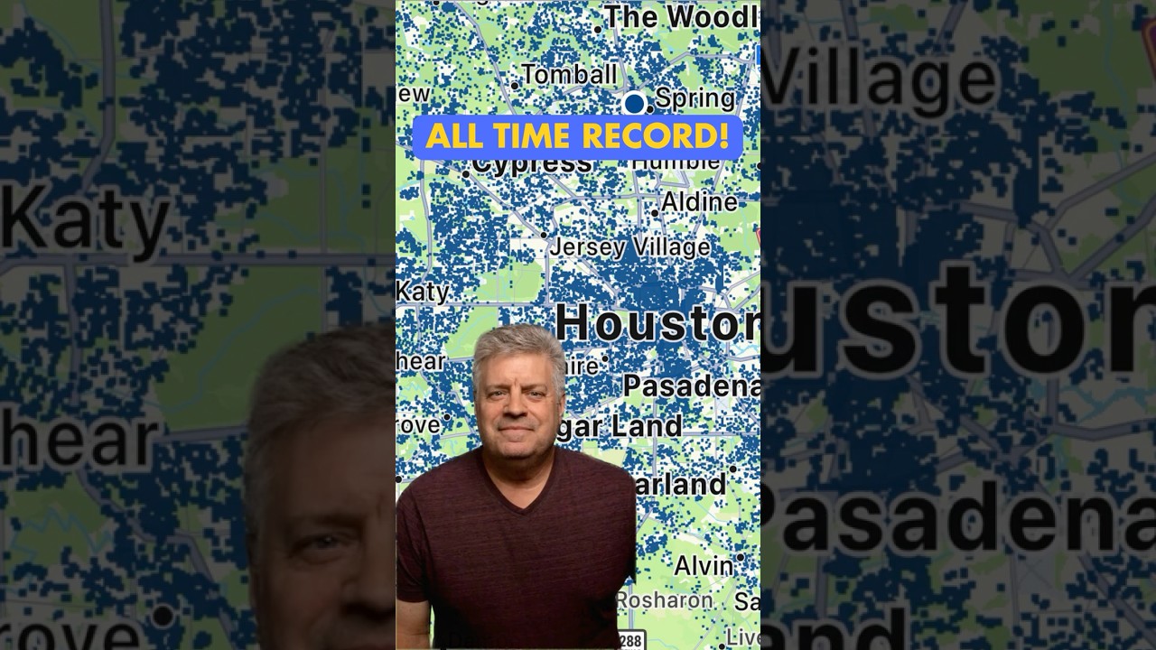 All Time Record!  Why Now Is The Time To Buy in Houston! #shorts