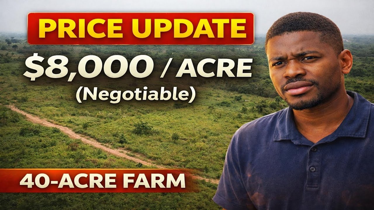 ВАЖНОЕ ОБНОВЛЕНИЕ: Разъяснение цены на ферму площадью 40 акров (8000 долларов за акр – цена догов...
