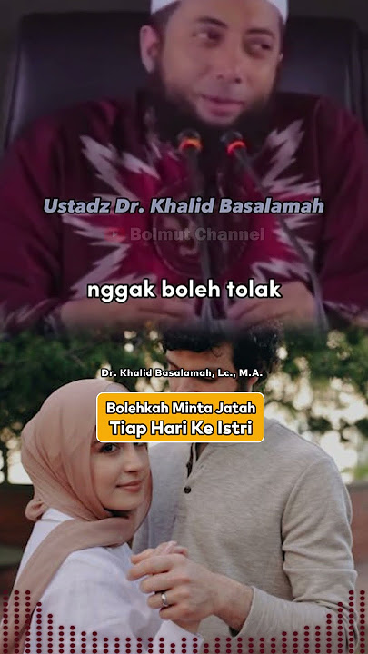 Is it permissible to ask your wife for a daily allowance? | Ustadz, Dr. Khalid Basalamah, Lc., M.A.