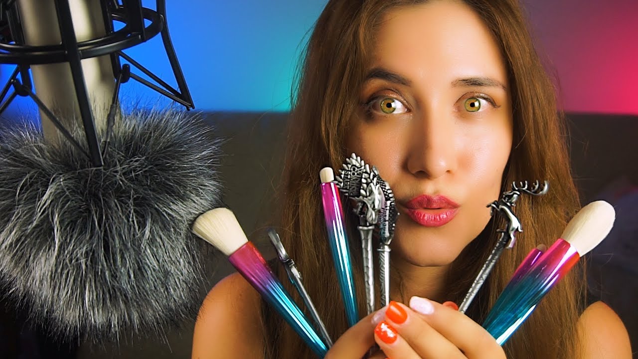 Amiga te maquilla para relajarte | Asmr makeup | Asmr with Sasha asmr just talking