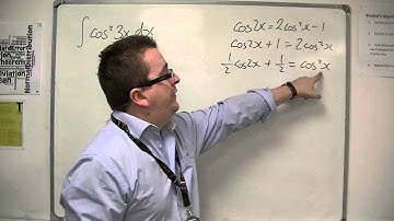 AQA Core 4 4.08 Integrating (cos(3x))^2