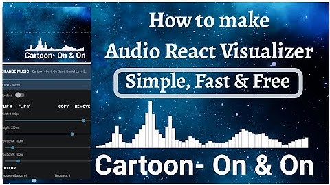 How to make Audio Reactor, Spectrum visualizer on Android | how to make audio effects on android