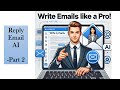 Reply Email Writing with chatgpt Integration...