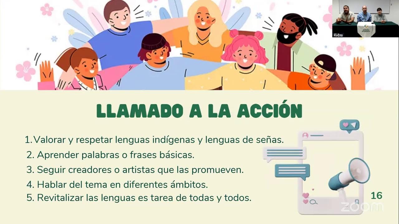 SEMANA DE DIVULGACIÓN DE LA CIENCIA 2025: Revitalizar las lenguas: un compromiso con la diversidad