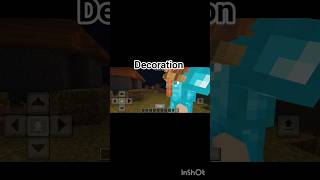 Decoration #minecraft #shorts #india