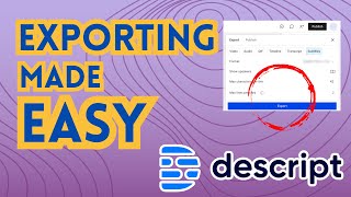 Master Descript: Easily Export Transcript!