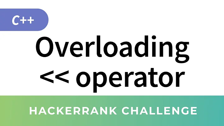 HackerRank Solution: Overloading Ostream Operator in C++