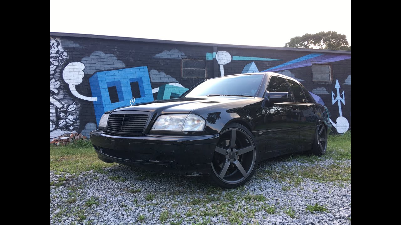 Mercedes C230 Komprossor. (Cold air intake, Magniflow muffler, Resonator delete) YouTube