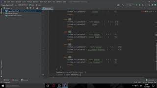 Latihan Percabangan if - IntelliJ IDEA