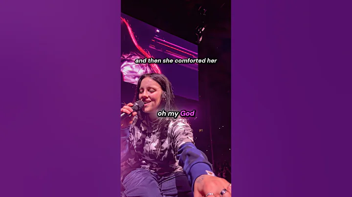 Billie Eilish Comforted the Fans Crying at the Concert
