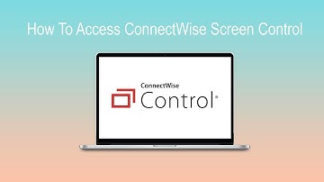 How To Access ConnectWise Screen Control!