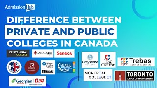 Public College vs Private College in Canada |Admission Hub