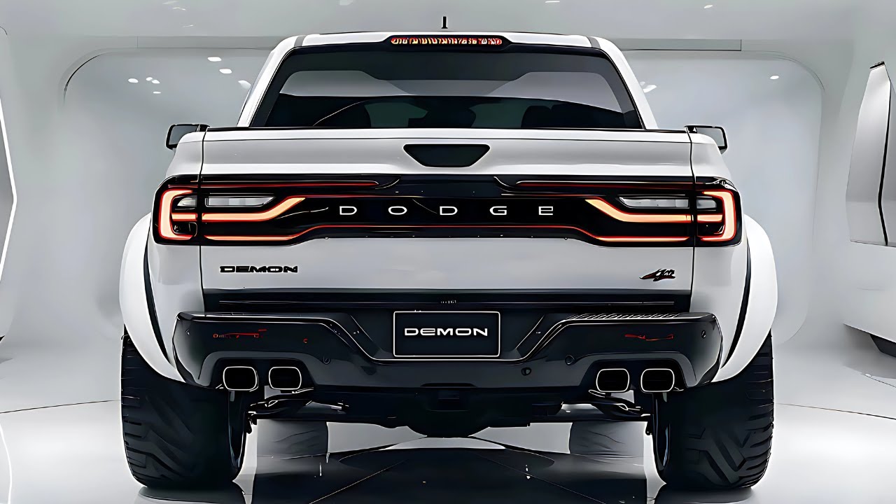 2025 Dodge Demon Pickup The Fastest, Most Powerful Truck EVER! YouTube