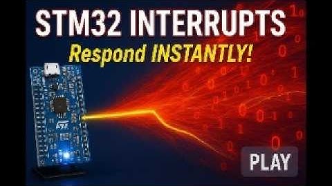 STM32 Bare Metal Programming || Interrupt with STM32 || Lecture 4 || Microcontroller