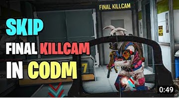 how to skip final killcam ,time  saving😀