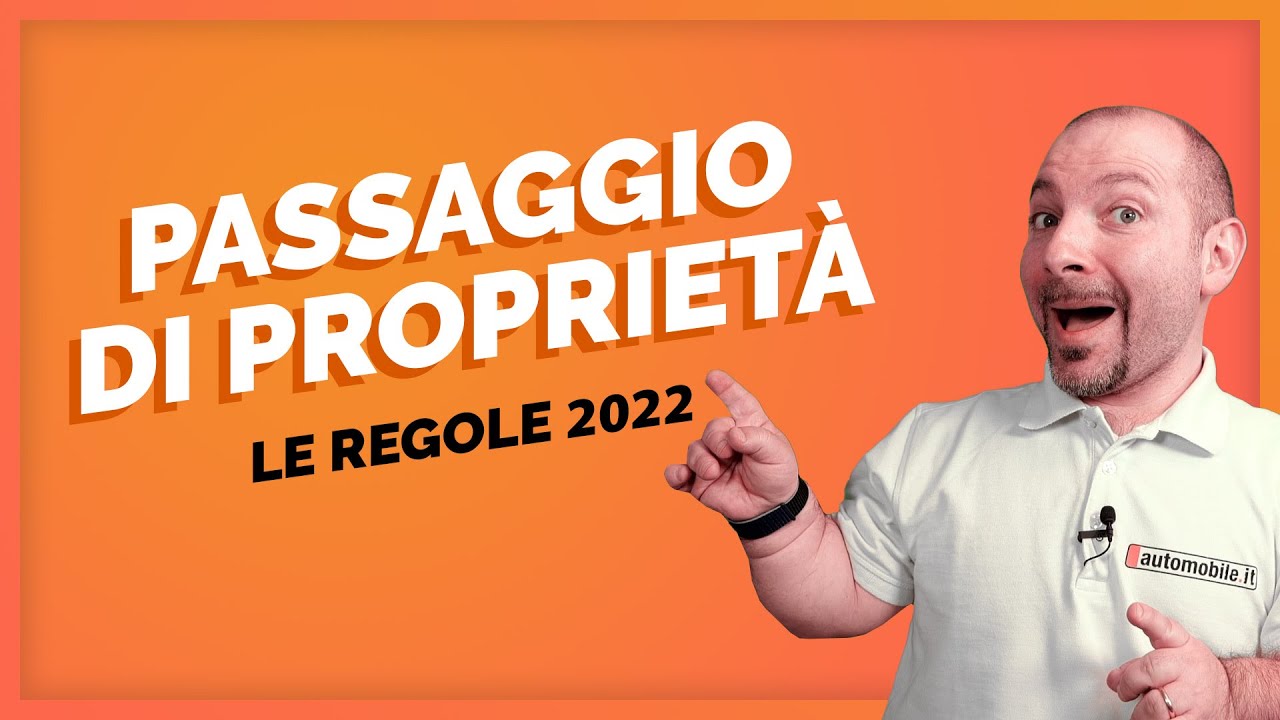 Passaggio di proprietà 📜: Tutto quello che bisogna sapere 🔍