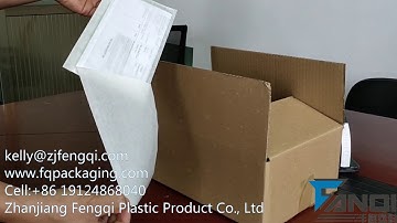 FENGQI 100% paper packing list envelope