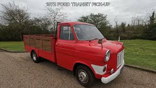 1972 FORD TRANSIT PICK-UP - YouTube