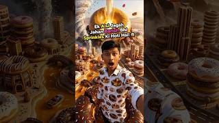 I Got Stuck In A Donut Universe! 😲 #DonutParadise #ViralShorts
