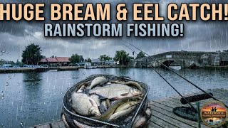 FISHING POTTER HEIGHAM IN A STORM ⛈️🎣 | Big Bream & Big Eels | Challenging River Sport
