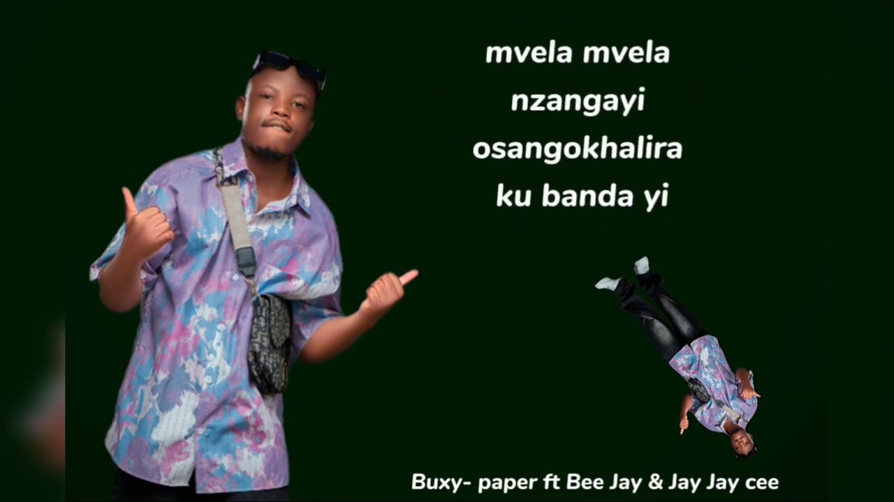 Buxy Mw ft Bee Jay & Jay Jay Cee - Paper (Official Lyrics Video)