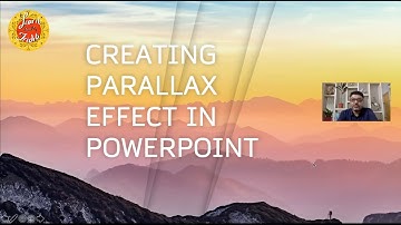 🆕How To Create Parallax Effects In PowerPoint?👉Learn PowerPoint Parallax Animation 2020 video