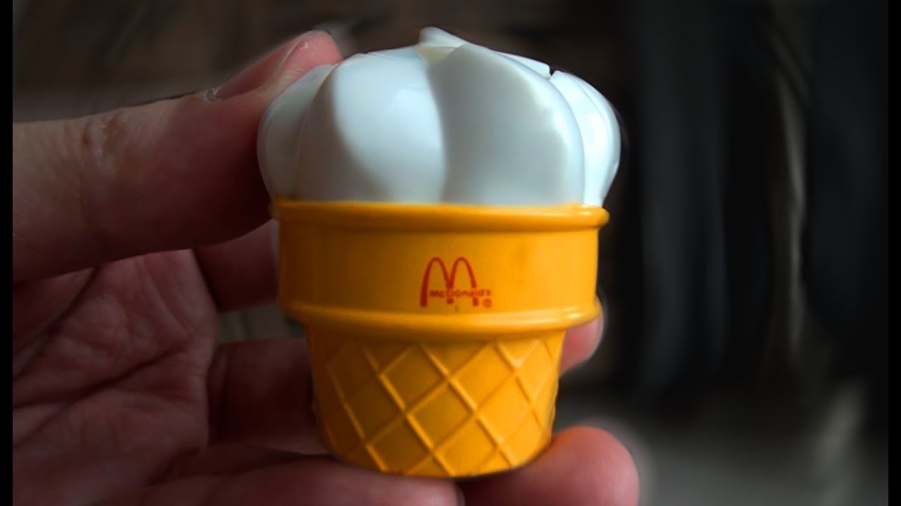 1988 McDonalds Transformers McRobots Soft Ice cream 