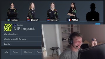 s1mple speaks on female nip roster ❤️