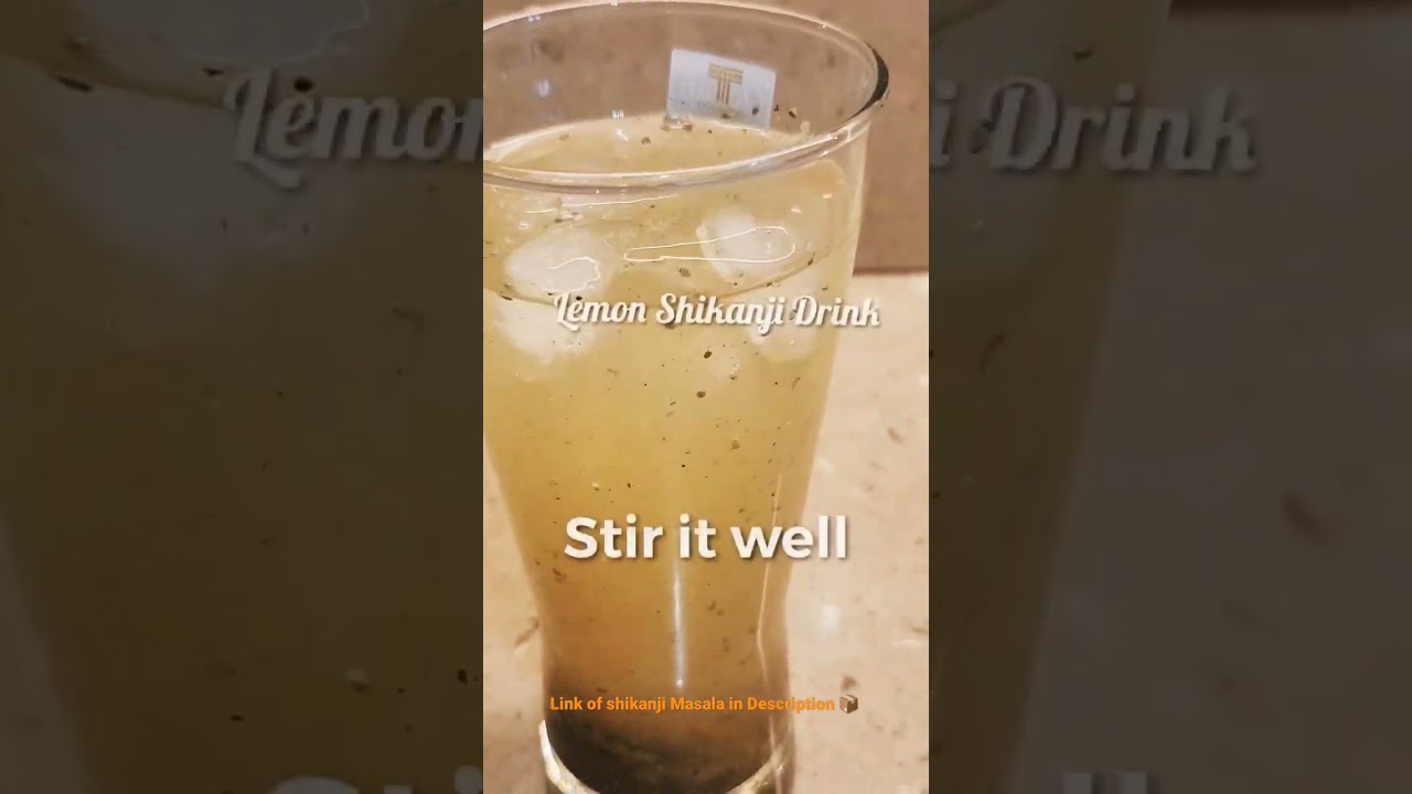 Lemon Shikanji Drink 