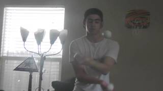 Juggling Trick: Windmill Mess