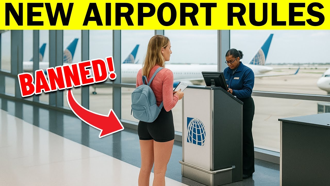 10 Airport Rules That Could Ruin Your Trip (Even Your Outfit!) YouTube