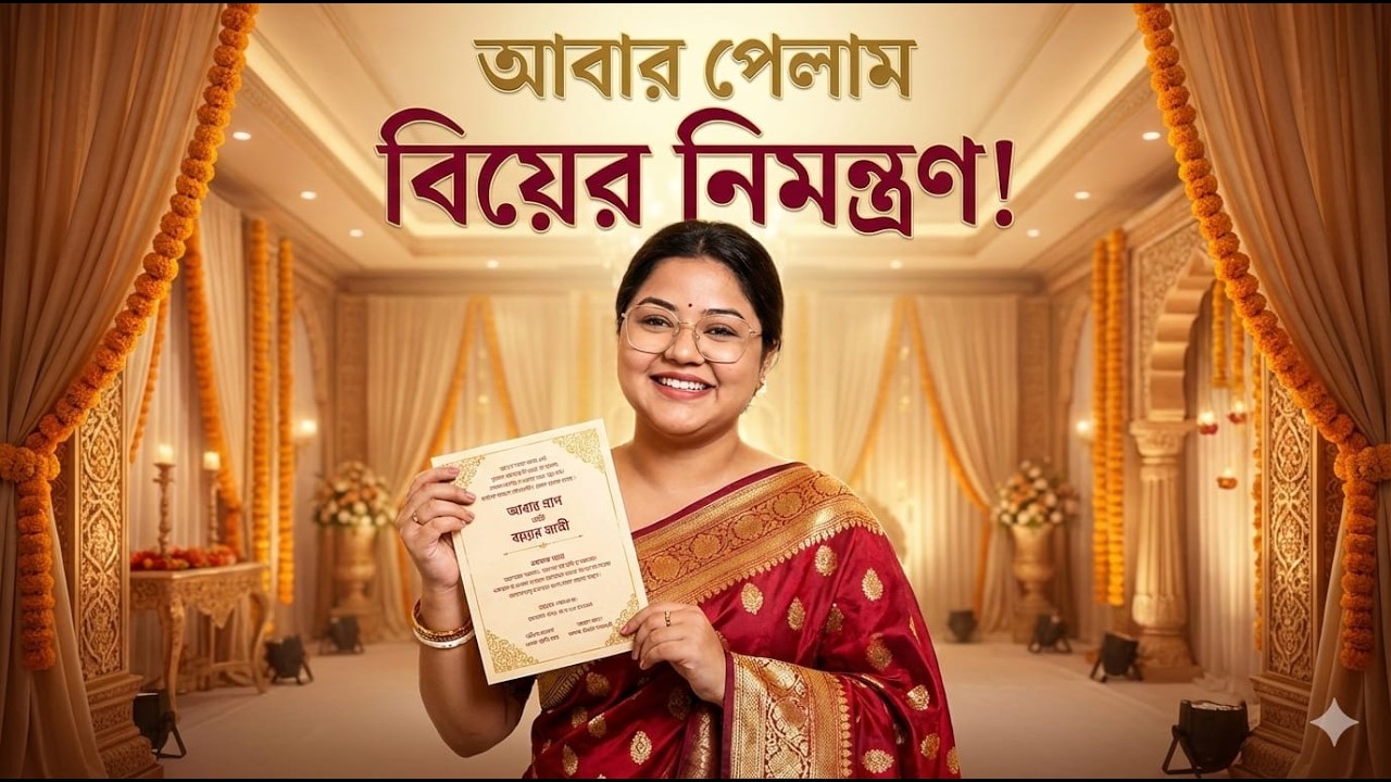 Divorce Na Hole Evabei Amake Cholte Hobe 😔 Abar Notun Kore Biye Barir Nimontron 