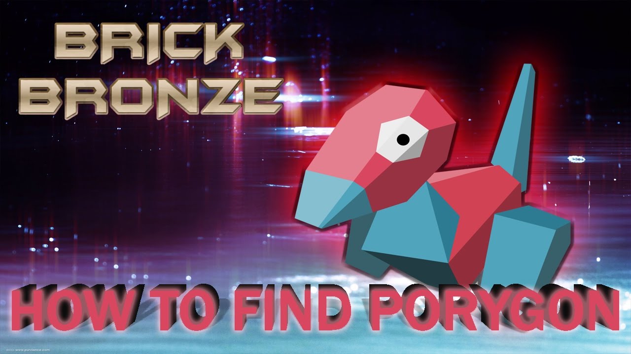 Roblox Pokemon Brick Bronze How To Find Porygon Youtube - youtube roblox pokemon brick bronze