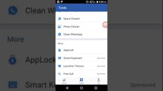 How to enable app lock from clean master screenshot 1