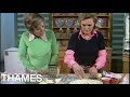 Mary Berry makes  Bread and butter pudding | Bread and butter pudding |  Good Afternoon | 1975