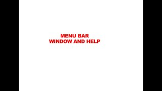 MENU BAR-WINDOW LIBRARY, PROJECT INFO, WORKSPACE, AND HELP IN THE STARCRAFT CREATE SOFTWARE