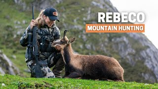 Victoria´s first chamois ever! Best mountain hunt in Europe.