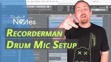 Recorderman Technique for Drum Mic Overheads