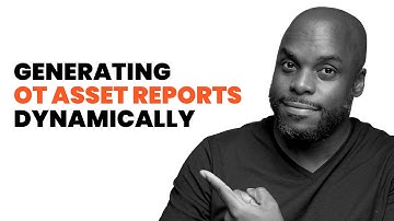 Creating OT Asset Reports in OTbase Inventory