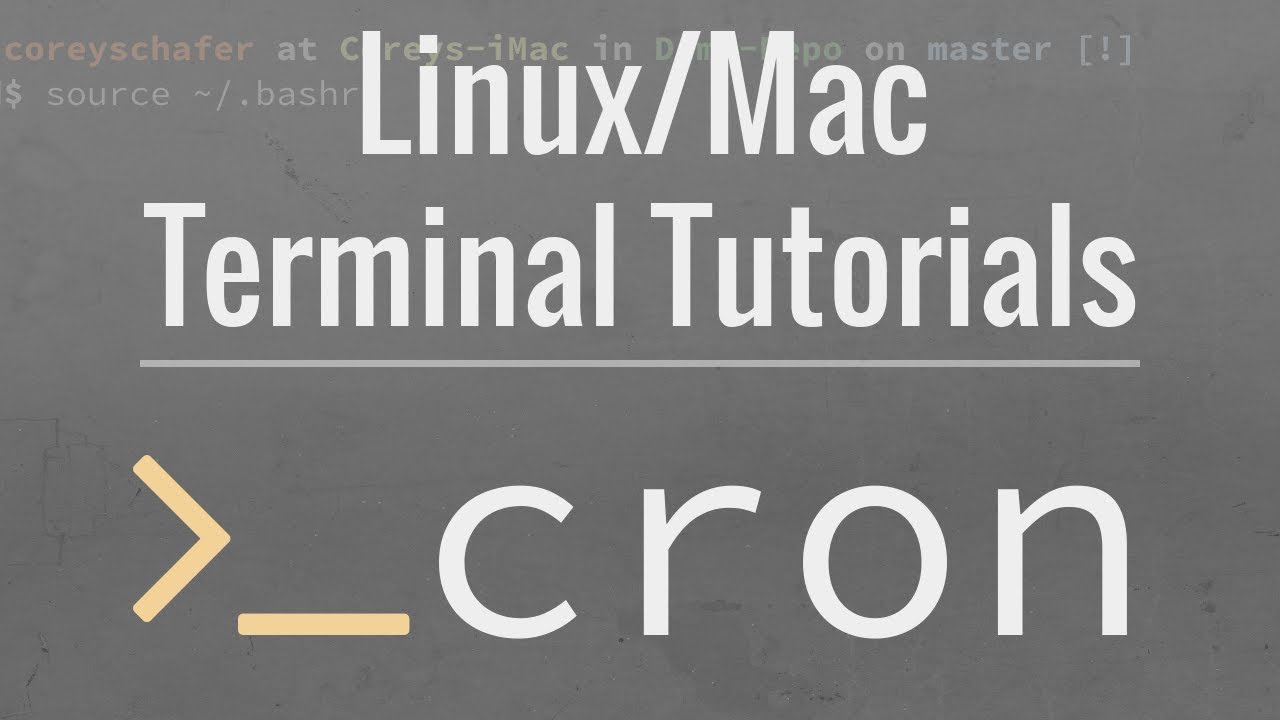 Download Linux/Mac Tutorial: Cron Jobs - How to Schedule Commands with crontab