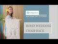 DIY Macrame Tutorial: Boho Chair Hanging DIY Macrame Tutorial: Boho Chair Hanging