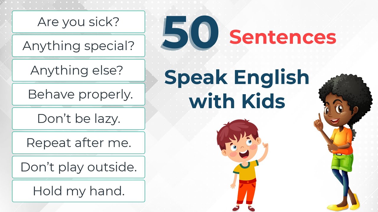 Kids Speaking English