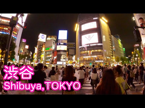 【街ぶら#04】渋谷の街を歩いてみた｜Walking around Shibuya, TOKYO. Sep 2020