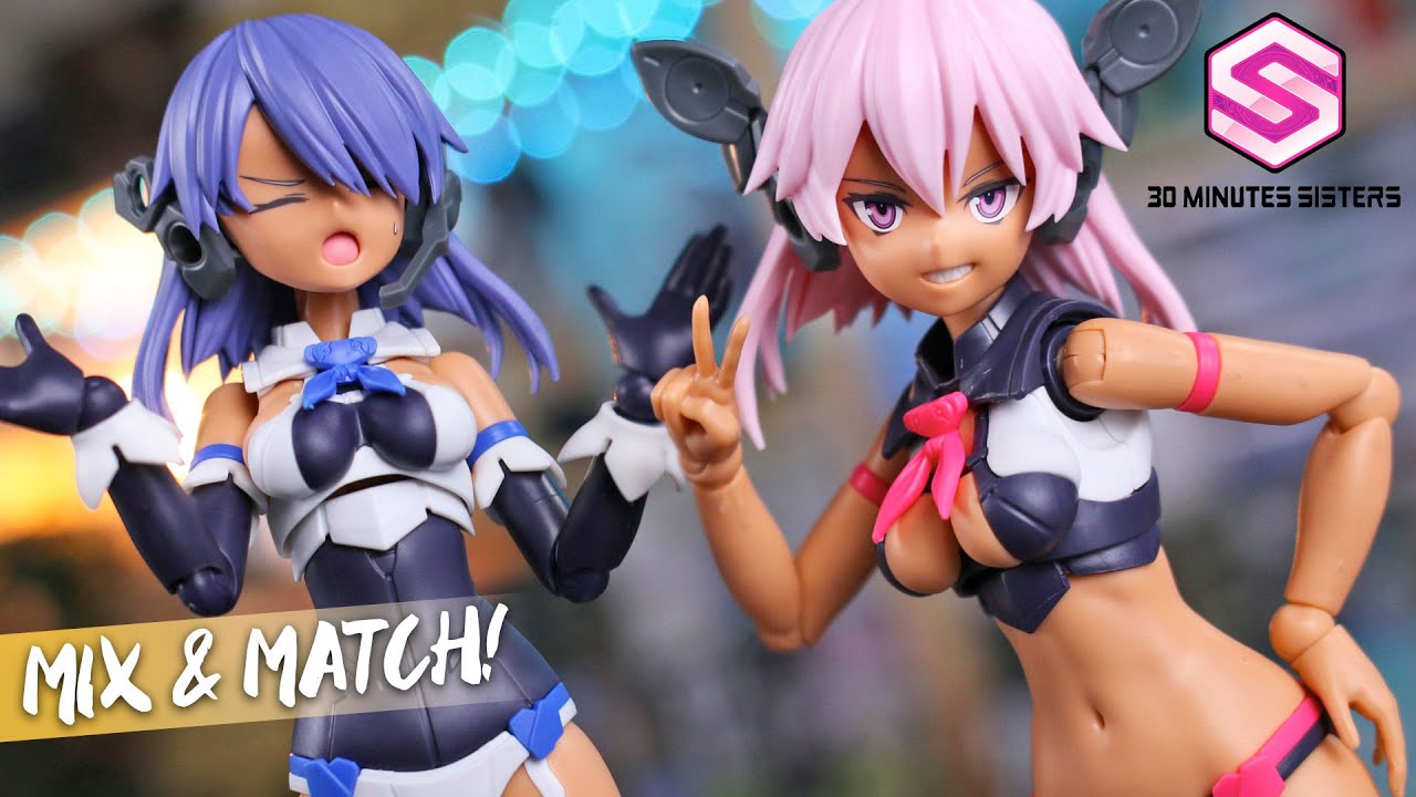 30 MINUTES SISTERS 8体セット 30 Minutes Sisters Option Parts Set 8 & 9 (Scout & Commander