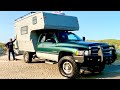 Turning our Truck Camper into the ULTIMATE OFF-GRID OVERLANDING RIG! // SOLAR // BUMPER // GUARD