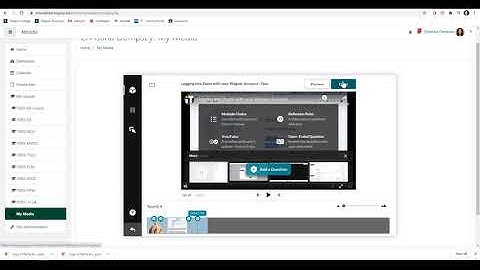 Creating a Video Quiz in Kaltura