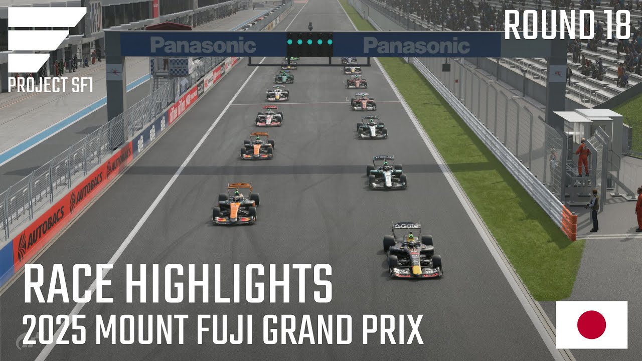 Race 18: 2025 Mount Fuji Grand Prix - Race Highlights | Project
